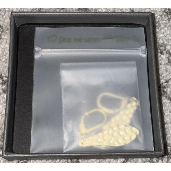 925 Sterling 14k Gold Plated Long Teardrop Leaf Dangle Earrings for Women - Picture 3 of 5